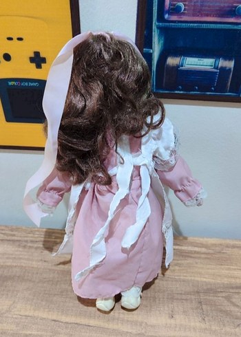 Beden 32 cm Antika vintage porselen bebek hatasız
