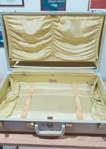 Antika Samsonite 1940'lar mükemmel Colorado Denver valiz