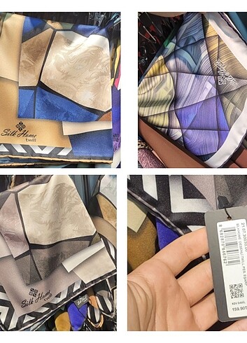 Silkhome twill eşarp 