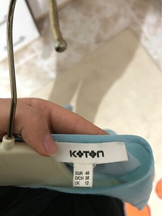 Koton Koton ince tül blüz