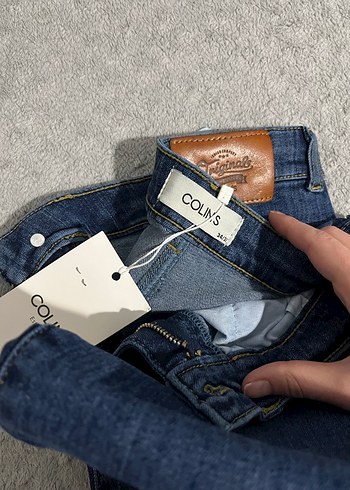 Kadın colins Denim Regular Fit Pantolon - Görsel 4