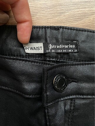 Stradivarius Stradivarius deri görünümlü pantolon