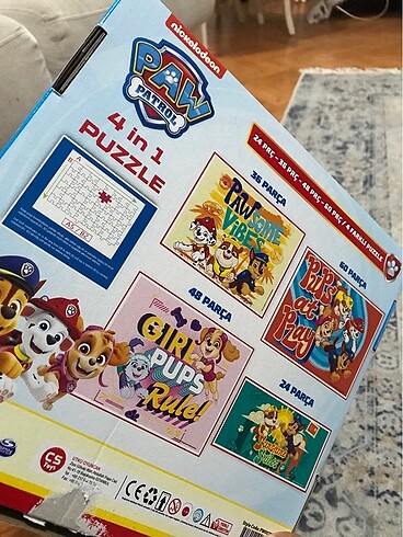 Beden Paw patrol puzzle yapboz