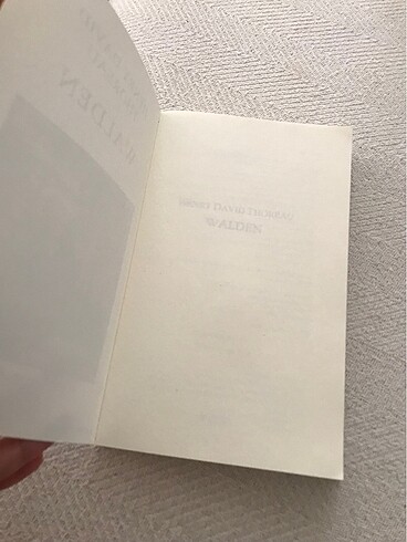 Beden Walden can yayınları Thoreau