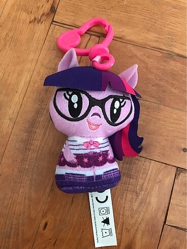 Twilight sparkle anahtarlık çanta süsü