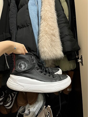U.S Polo Assn. Polo yüksek tabanlı ayakkabı