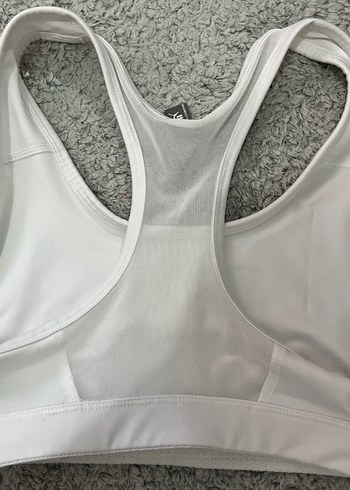 xs Beden beyaz Renk Beyaz Puma Spor Sütyeni Puma crop