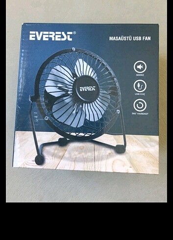 Diğer Everest usb baglantili fan