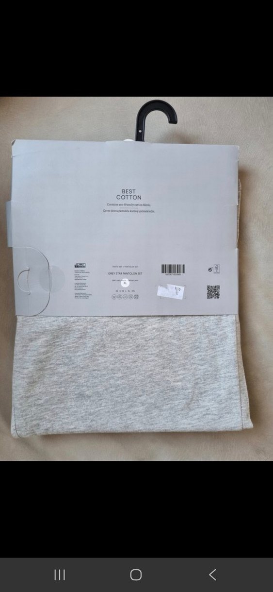 Penti pamuklu kumaş pijama takımı xl - Görsel 2