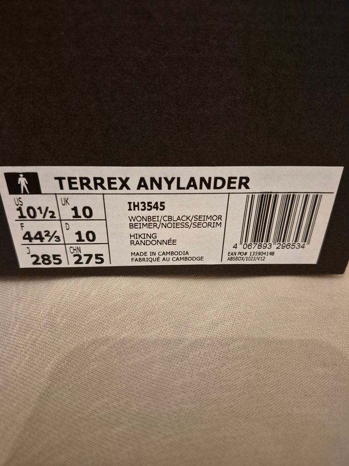 Adidas TERREX anylander Outdoor  44.5 numara - Görsel 5