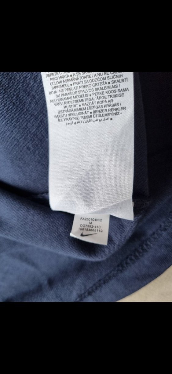 Nike Tişört Do7392 -410 saf pamuk ürün - Görsel 5