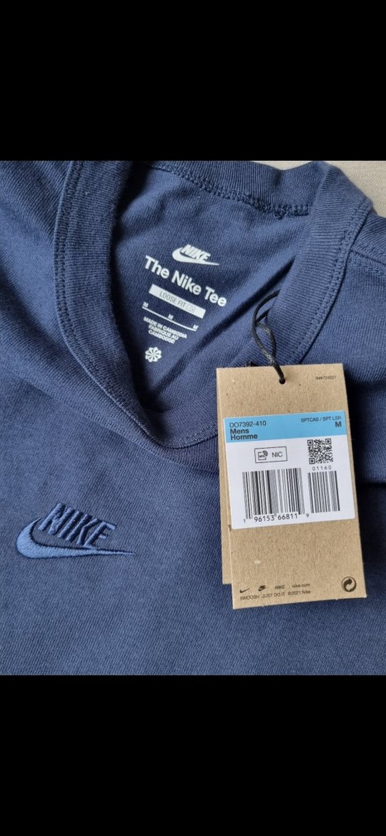 Nike Tişört Do7392 -410 saf pamuk ürün - Görsel 2