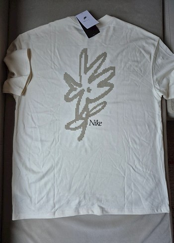 Nike Max90 Craft Erkek Bej T-Shirt super kumaş - Görsel 3