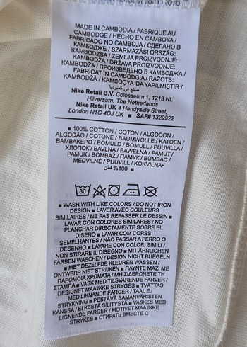 Nike jordan saf pamuk super kalite L beden tişört - Görsel 5