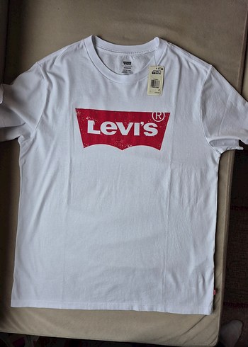 Levi's saf pamuk L beden sıfır ürün - Görsel 2
