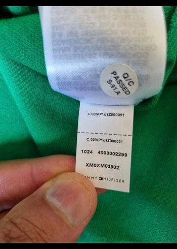 Tommy Hilfiger saf pamuk ultra comfort polo yaka - Görsel 3