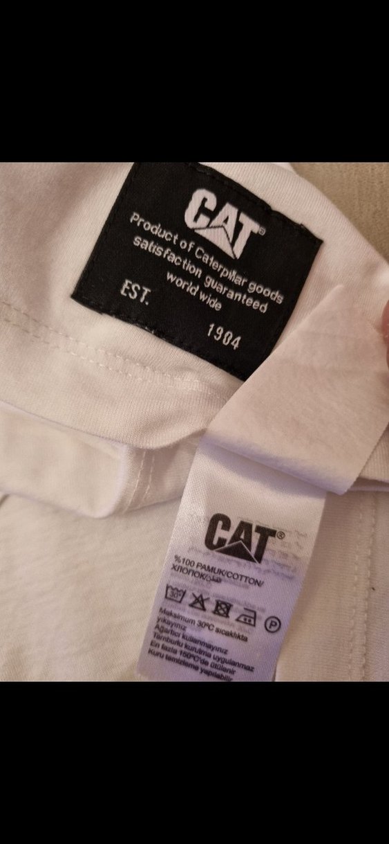CATERPILLER tişört xl Tertemiz durumda - Görsel 3