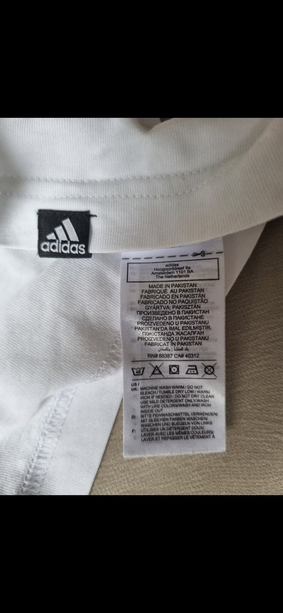 Adidas tişört L beden Sıfırdan farksız Tertemiz - Görsel 4