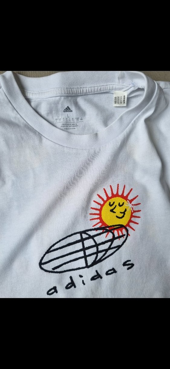 Adidas tişört L beden Sıfırdan farksız Tertemiz - Görsel 2