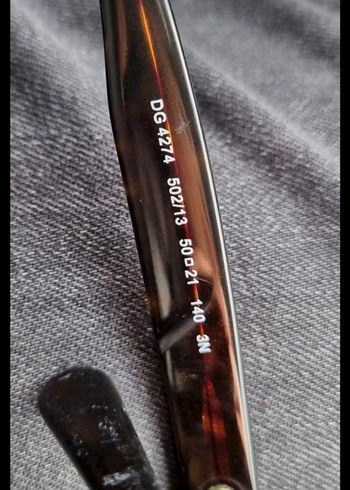 DOLCE&GABANA made in Italy dg4274 ünisex - Görsel 6