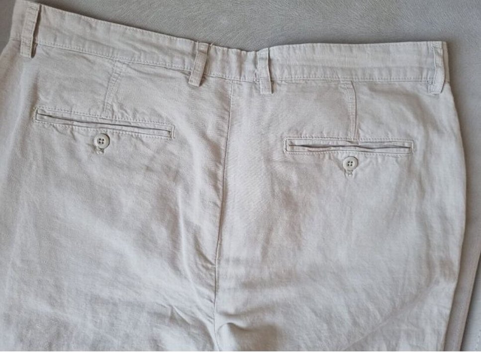 Zara saf Keten Pantolon mükemmel kesim kalite - Görsel 2