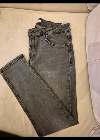 Zara pantolon 34 siyah antrasit renk tertemiz durumda - Görsel 2