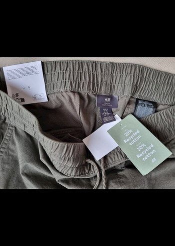 H&M Rahat Kesim Pantolon slim fit taperet xl - Görsel 3