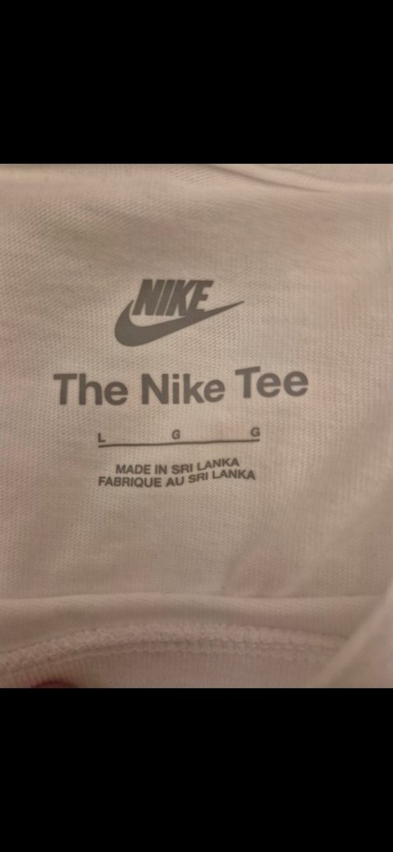 Nike Tişört saf pamuk dx1981-010  L beden - Görsel 2