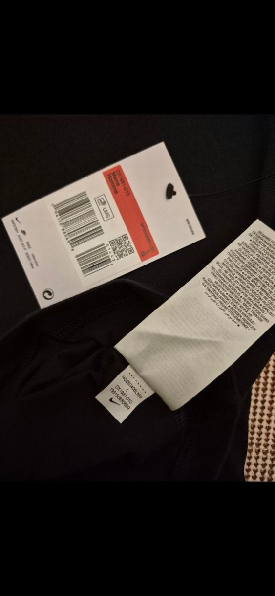 Nike Tişört saf pamuk dx1981-010  L beden - Görsel 4