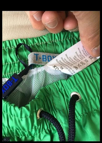 T-box bermuda şort paraşüt kumaş XL - Görsel 4