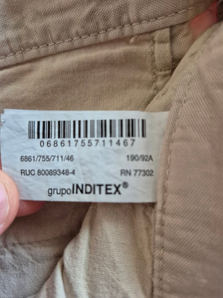 Zara saf Keten Pantolon super rahat kesim — görsel 2/6