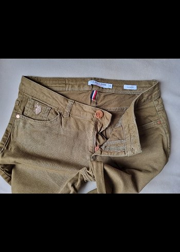 U.S Polo Assn. Us.polo assn kot pantolon slim fit 38 sıfırdan farksız tertemiz