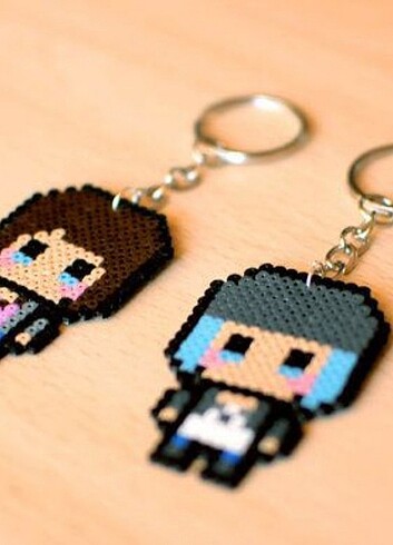 Life is strange max ve chloe anahtarlık
