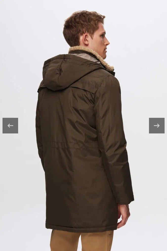 DS CASUAL KÜRK YAKA KABAN - Görsel 3