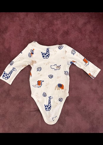 Uzun Kollu Erkek Bebek Body - Görsel 3