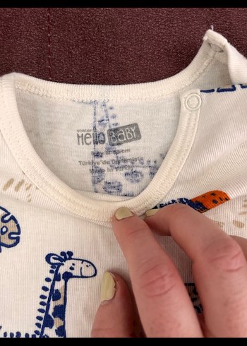 Uzun Kollu Erkek Bebek Body - Görsel 2