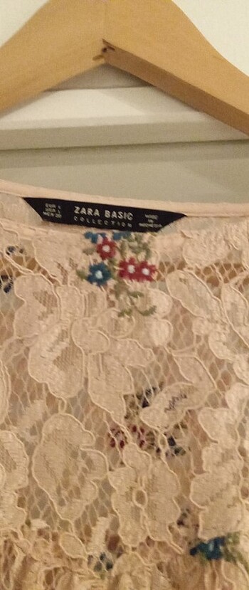 l Beden Zara dantel bluz