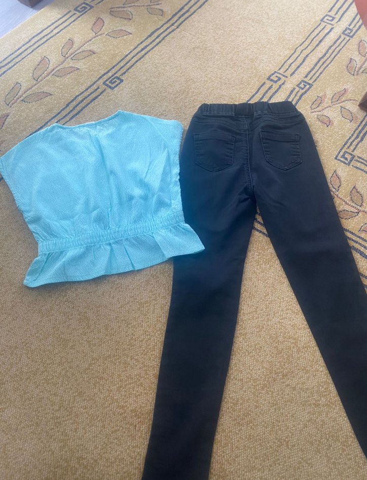 Kız çocuk pantolon gömlek - Görsel 3