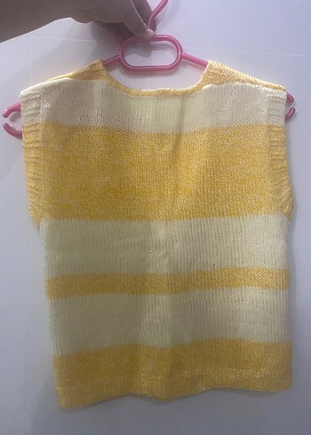 Çocuk örme Yelek - Görsel 2