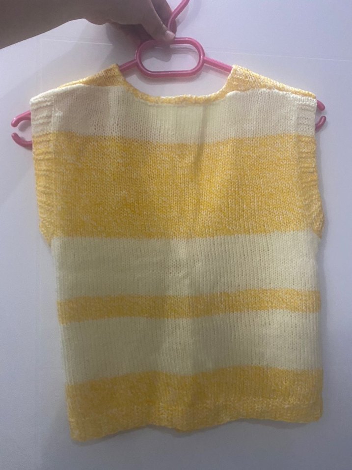 Çocuk örme Yelek - Görsel 2