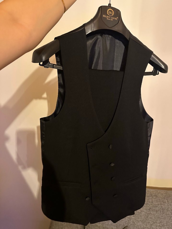 Siyah Erkek Takım Elbise - Görsel 2