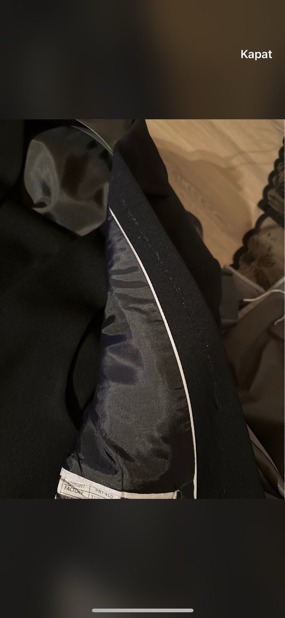 Siyah Erkek Takım Elbise - Görsel 4