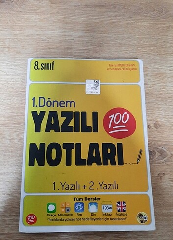 8. Sınıf 1. dönem 