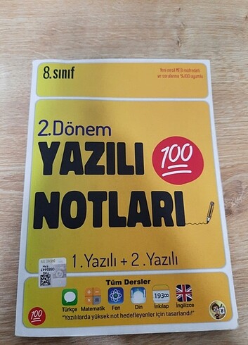 8. Sınıf 2. Dönem 