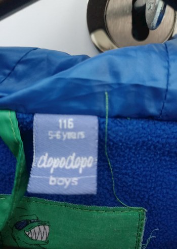 Renkli Fermuarlı Erkek Çocuk Mont - Görsel 3