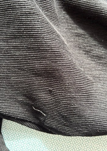 Kadın Siyah Kemerli Uzun Keten Elbise - Görsel 10