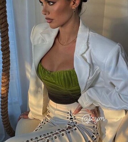 Zara kruvaze top