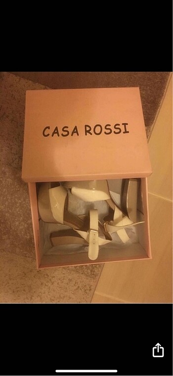 36 Beden ten rengi Renk Casa Rossi marka,36 numara şık ayakkabı