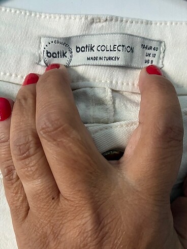 40 Beden Batik marka,sıfır etiketi kesik,40 beden pantolon