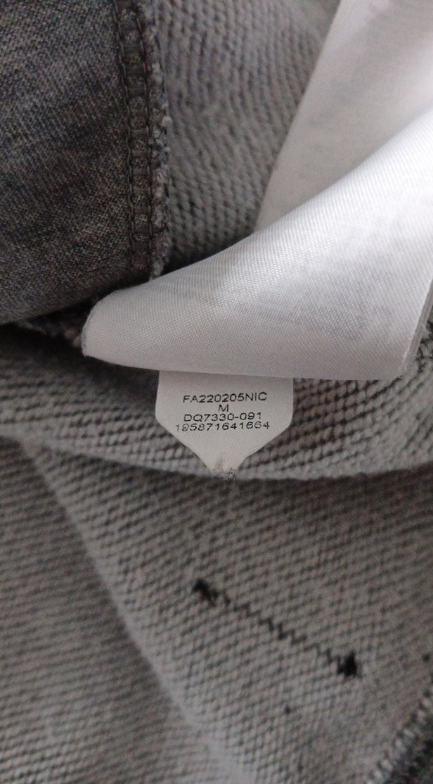 Jordan Gri Kapüşonlu Erkek Sweatshirt orjinal - Görsel 3